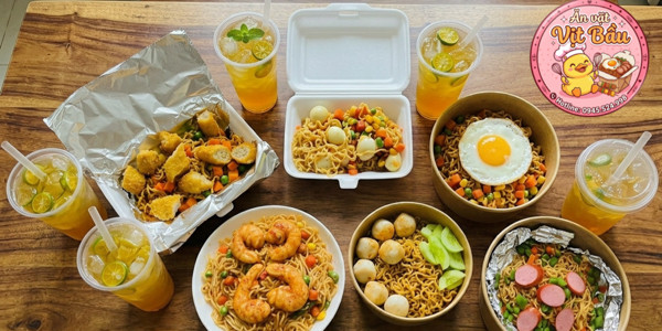 Ăn Vặt Vịt Bầu - Mì Trộn Indomie