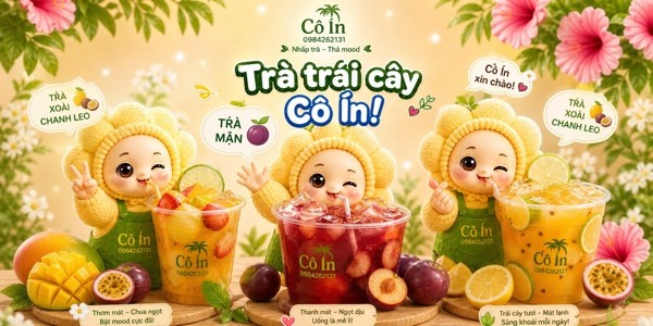 Tiệm Trà Cô Ín - Nước Giải Khát - Đường Tiền Giang