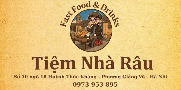 Tiệm Nhà Râu Cafe - Bánh Mì, Bánh Bao & Sữa Hạt - Huỳnh Thúc Kháng