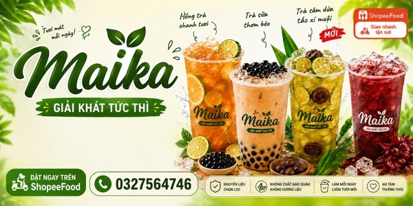 Maika - Trà Sữa & Đồ Uống Thanh Mát