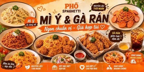 Phố Spaghetti - Mì Ý & Gà Rán - Phan Huy Ích