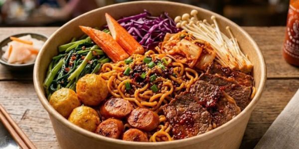 NHẤT ĐOÁ HOA - TRÀ SỮA LẨU LY VÀ MÌ TRỘN ĐẬM SỐT
