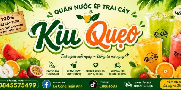 Kiu Quẹo - Nước Ép Trái Cây & Trái Cây Gọt Sẵn - Nguyễn Thông