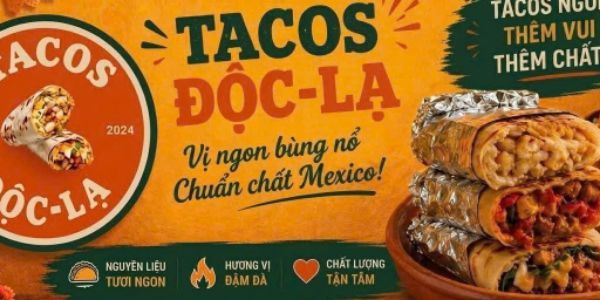 Tiệm Bánh Tacos Độc Lạ - Gò Vấp