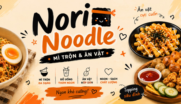Nori Noodle - Mì Trộn & Trái Cây Tươi - Vĩnh Phú 31