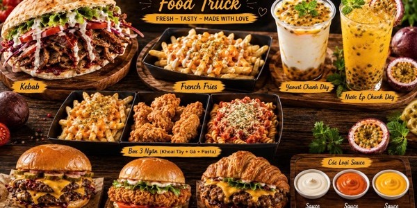 French Paradise - Kebab & Smash Burger Fresh Food PR VN