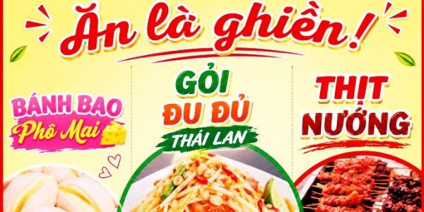 Bánh Bao Thịt Nướng & Hải Sản Sốt Cajun Bi Béo