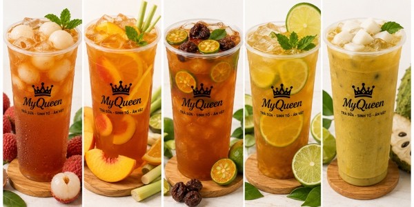 Trà Sữa MyQueen  - Bùi Văn Ba
