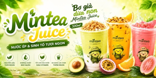 Mintea - Nước Ép, Sinh Tố & Trà - Nguyễn Quang Bích