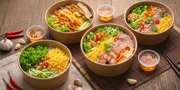 Bún Trộn Chua Ngọt Healthy - Nhã - Nguyễn Hiền