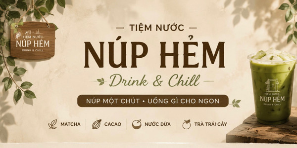 Tiệm Nước Núp Hẻm - Nguyễn Hữu Cảnh