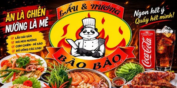 Bảo Bảo Quán - Lẩu Nướng Hải Sản & Má Heo Nướng - Đường D14