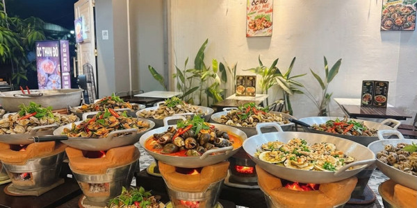 ỐC THAN ĐỎ - ỐC CHẢO TỰ CHỌN