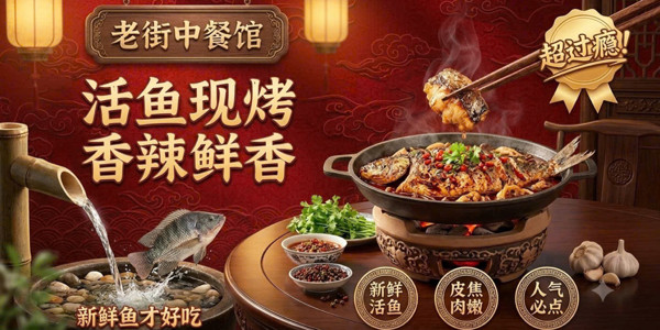 老街中餐馆 Nhà Hàng Phố Cổ Trung Hoa - Cơm, Bún Gạo & Đồ Ăn Tứ Xuyên - 370 Minh Khai
