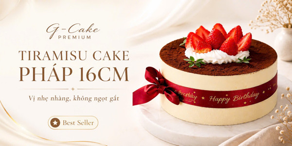 Tiramisu & Bánh Kem G-Cake