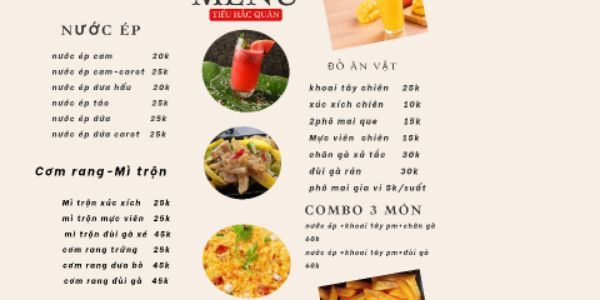 Quán Tiểu Hắc - Cơm Rang, Mì Trộn & Nước Ép - 46 An Dương Vương