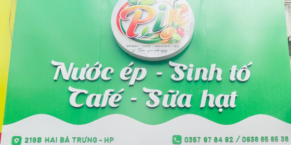 Tiệm Pi - Trà Hoa Quả, Cafe & Sữa Hạt