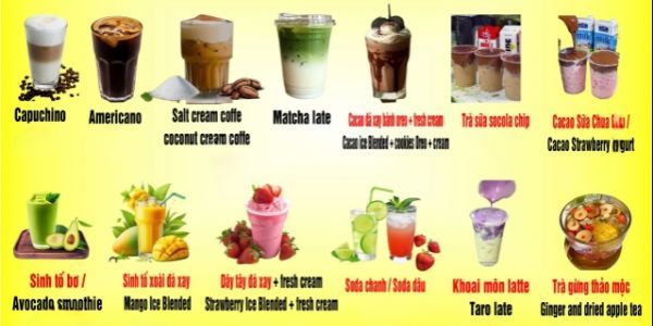 CAFE, NƯỚC DỪA & NƯỚC ÉP - 10 PHAN ĐÌNH PHÙNG