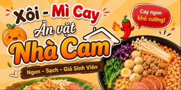 Xôi, Mì quảng, Bún mắm nêm & Chân gà Nhà Cam - 82 Lê Thánh Tôn