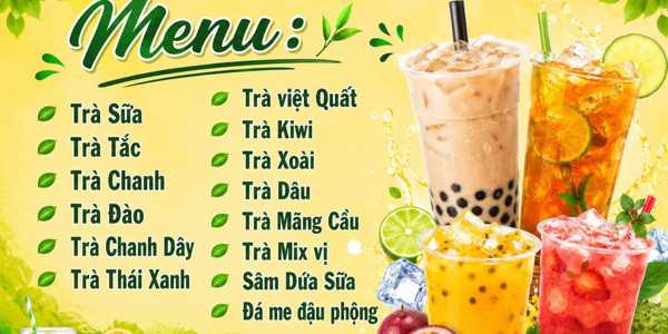 Trà Tắc, Trà Chanh & Trà Trái Cây - Tâm Như Quán - Đồng Khởi