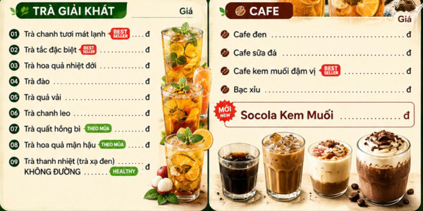 Cafe, Trà Chanh, Trà Hoa Quả Thanh Nhiệt - Ngõ 71 Thạch Bàn