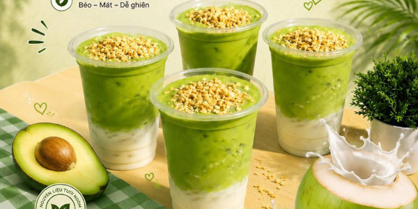Bơ Già Dừa Non - Cô Út