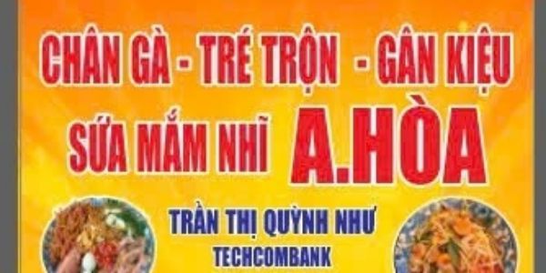 A HÒA - CHÂN GÀ, TRÉ TRỘN GÂN KIỆU & SỨA MẮM NHĨ