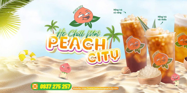 Trà Đào Dầm Peach City - Xuân Thủy
