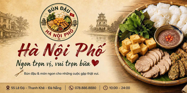 BÚN ĐẬU HÀ NỘI PHỐ - 55 LÊ ĐỘ