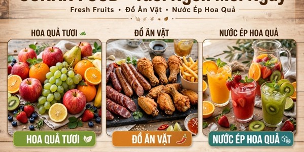 Đồ Ăn Vặt CONAN - Đại Linh