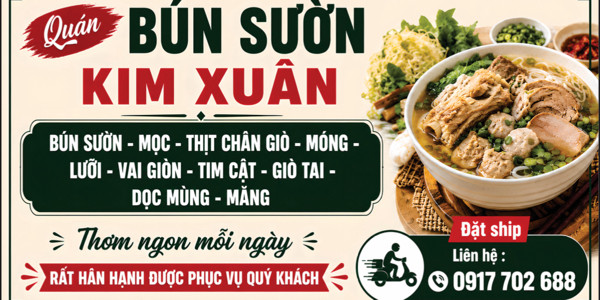 Bún Sườn Kim Xuân