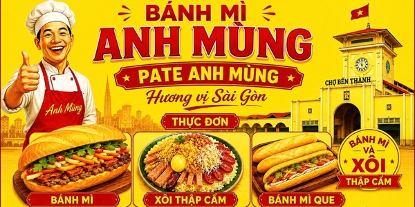 Bánh Mì Pate Anh Mùng - Nguyễn An Ninh
