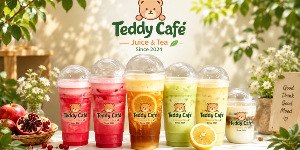Teddy Café Juice & Tea - Tiệm Nhà Gấu - 18 Tam Trinh