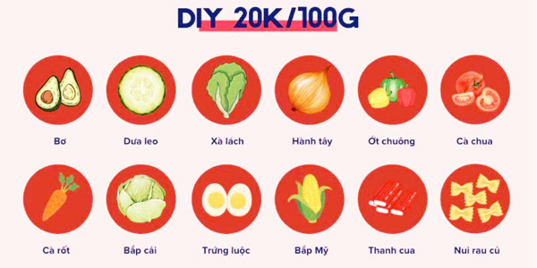 I Love Friday - Salad Tự Mix - Hương Lộ 2