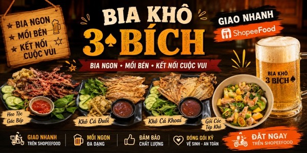 Bia Khô - 3 Bích