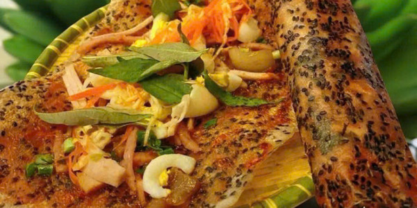 Bánh Tráng Nướng Mắm Ruốc Phan Thiết - Ăn vặt Dừa Dứa