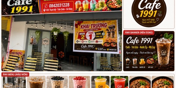 Cafe - Trà Sữa & Nước Ép  - Mỳ Cay - Đường Số 1