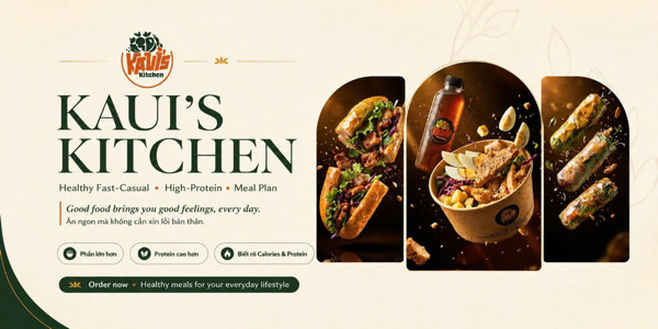 Kaui’s Kitchen - Healthy Mà Ngon - Tân Bình