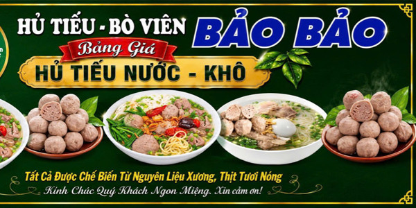 BẢO BẢO - HỦ TIẾU & BÒ VIÊN - LÊ THANH NGHỊ