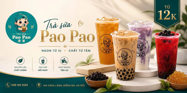 Trà Sữa Pao Pao - Chùa Láng