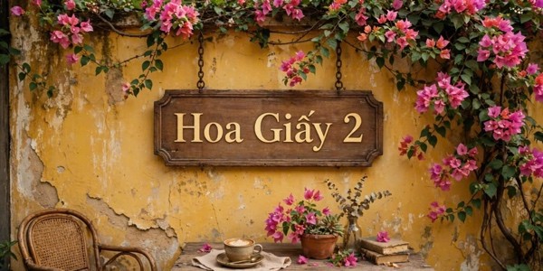 Hoa Giấy 2 - Cafe - Đường D9