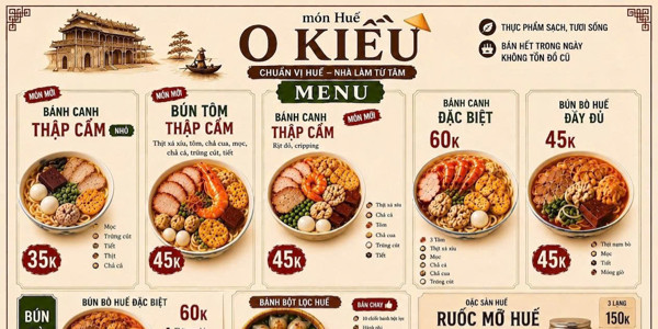 Món Huế O Kiều - 17 Hoàng Công Chất