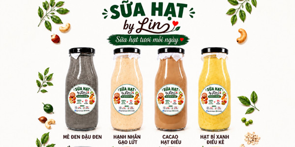 TRÀ SỮA HẠT & SỮA HẠT By LIN