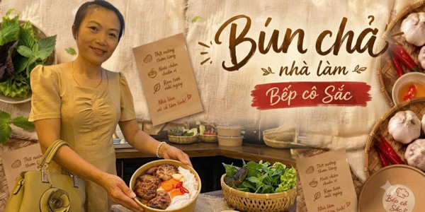 Bún Chả Nhà Làm - Bếp Cô Sắc - Thôn Như Lân
