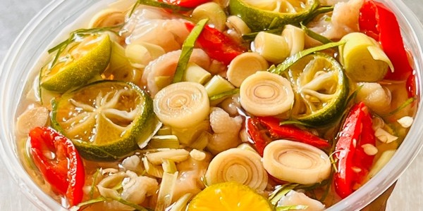 Chân Gà Rút Xương Hồng Nhung