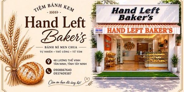 HAND LEFT BAKER'S - Tiệm Bánh - Lương Thế Vinh