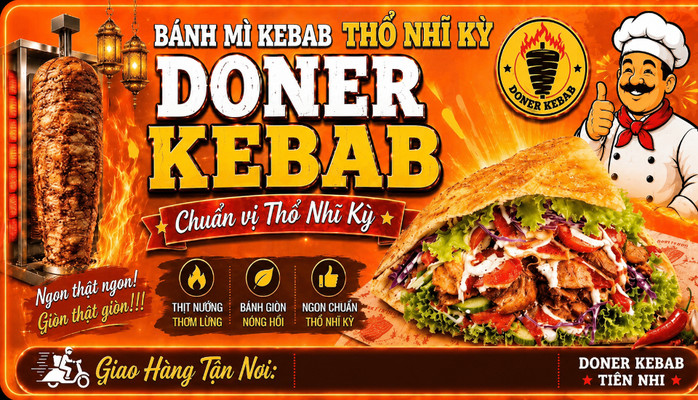 Bánh Mì Thổ Nhĩ Kỳ - Đồ Ăn - Đường Nguyễn Văn Linh