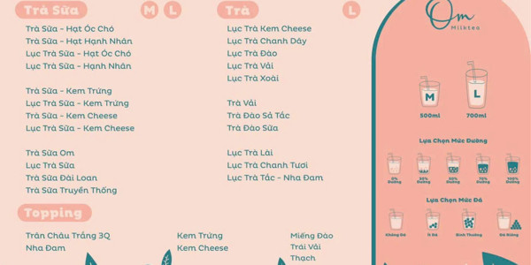 Ommilktea -  Trà Sữa Ngon Nhất Tây Ninh - 75 Chánh Môn A