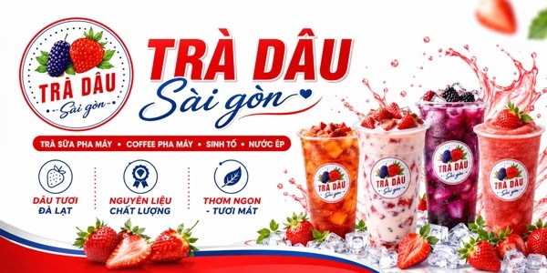 Trà Dâu Sài Gòn - Trà Sữa, Cà Phê & Nước Ép