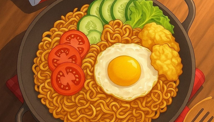 Conan Thiên Đường Ẩm Thực - Mì Trộn Indomie & Cá Viên Chiên Mắm Các Loại - Đa Mặn Đông 2